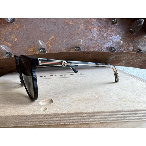 GUCCI Designer Round Sunglasses Black GG0377SK 57 16 145 Optyl *Read* Women's - Picture 4 of 16